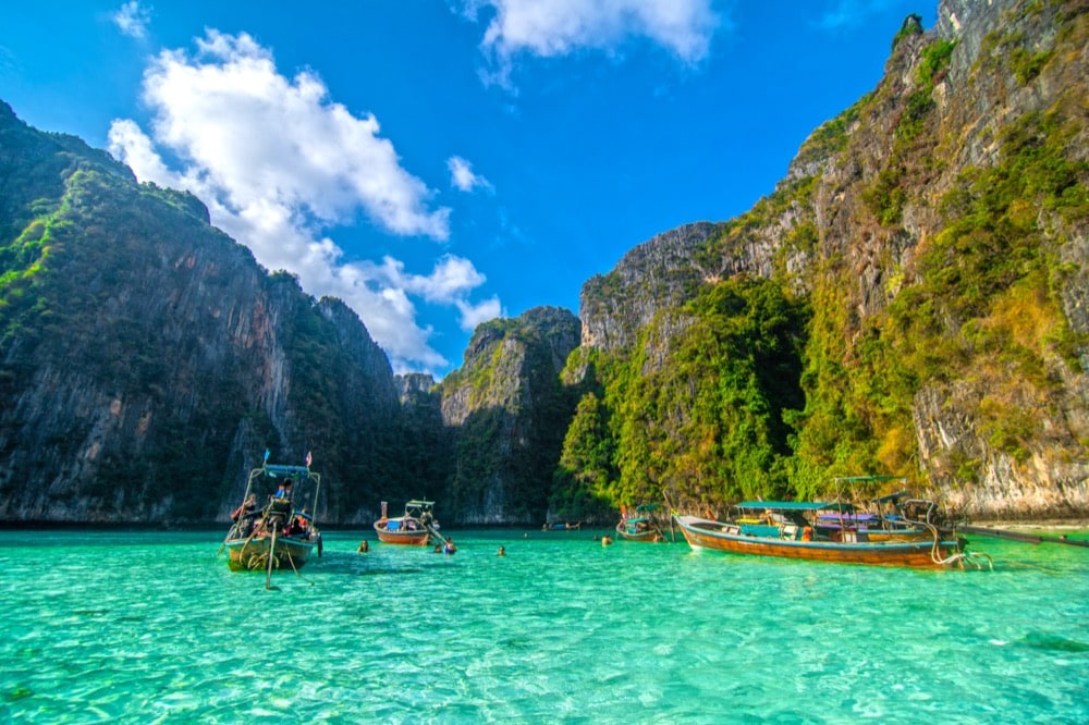 Private yacht charter to Pi Leh Lagoon (Pileh), Phuket Thailand