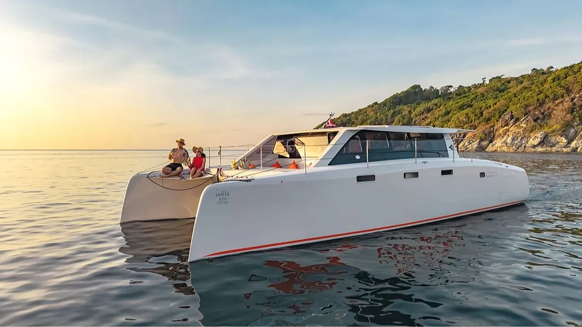Bolero — 45ft Stealth - Asia Catamarans Power Catamaran Charter Phuket