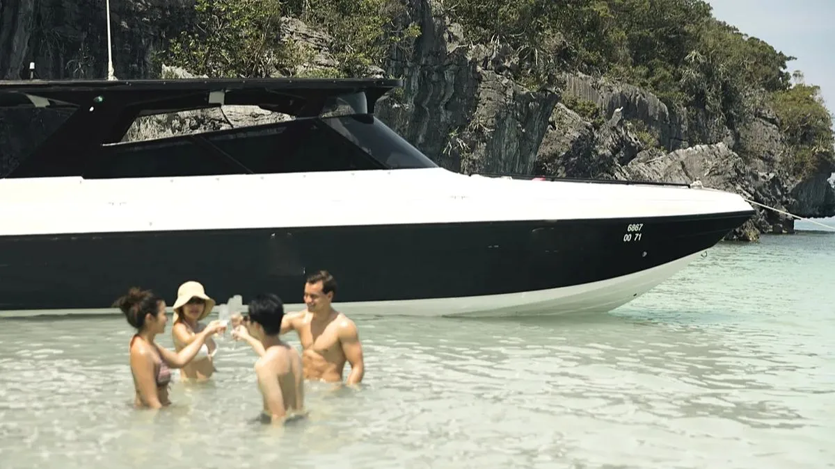 Cayenne — 45ft Custom Build Private Speedboat Charter Koh Samui