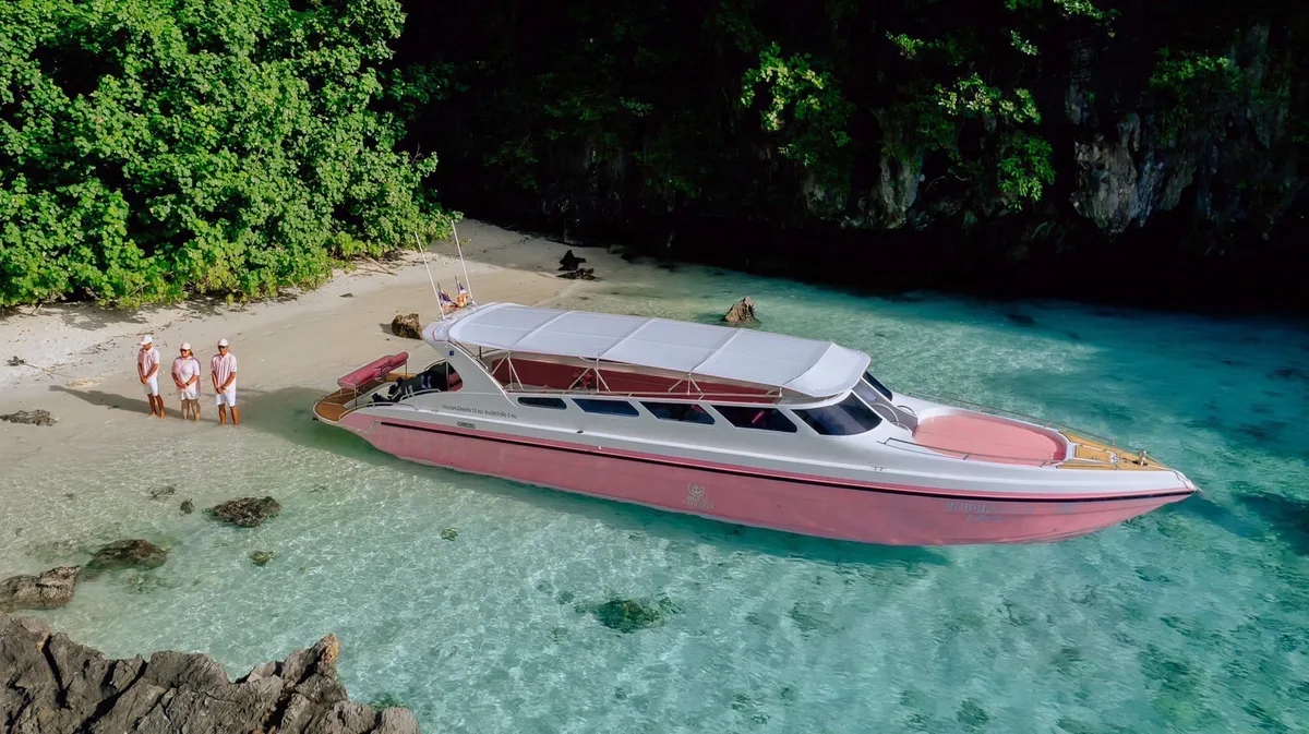 Speedboat Pink Dolphin — 41ft Custom Build Private Schnellboot Charter Krabi